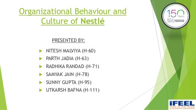 Nestle Company Organizational Chart