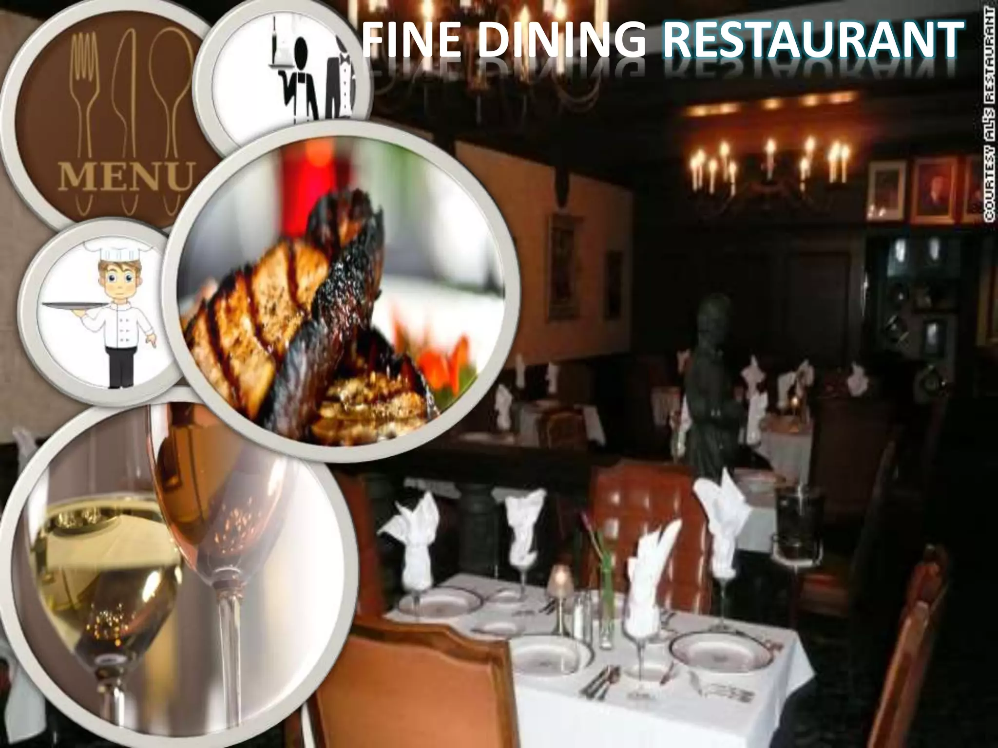 FINE DINING RESTAURANT
 