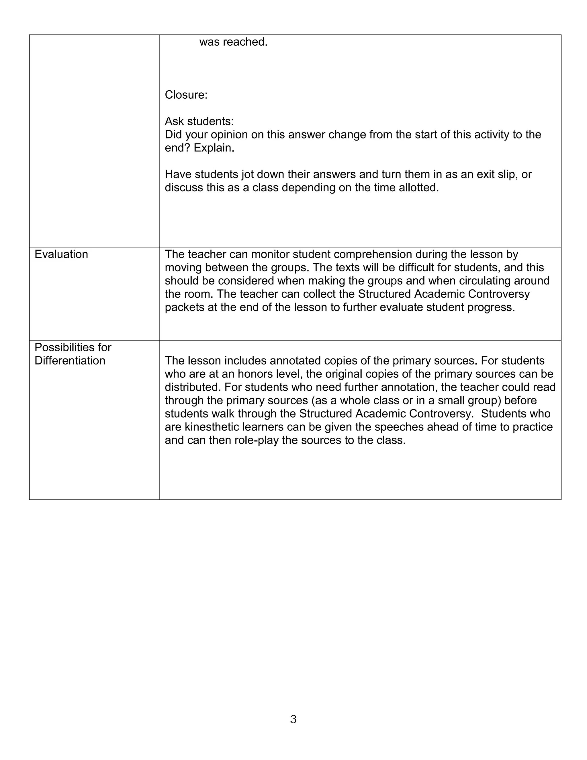 Loc lesson-template wissink | PDF