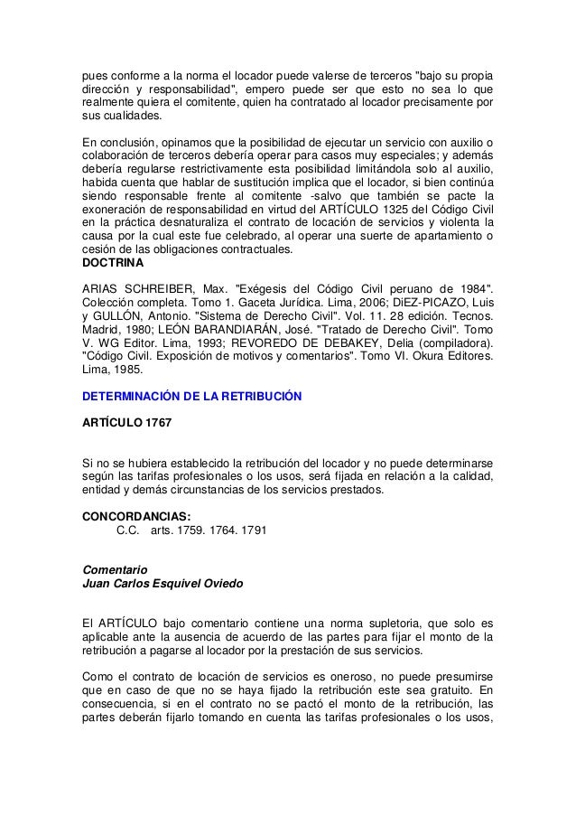 Locación de servicios Locación de servicios