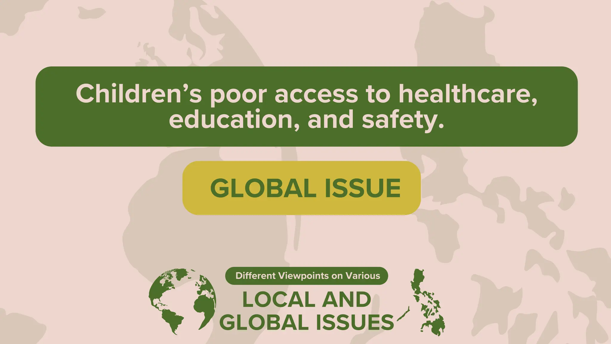 LOCAL-AND-GLOBAL-ISSUES power point presentation | PDF