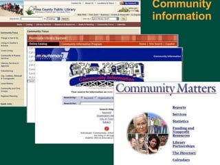 Community information Charles Lyons ( [email_address] com) – Dewey & Main – September 5, 2006 