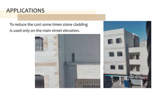 Jordan Cladding stone use in jordan | PPTX