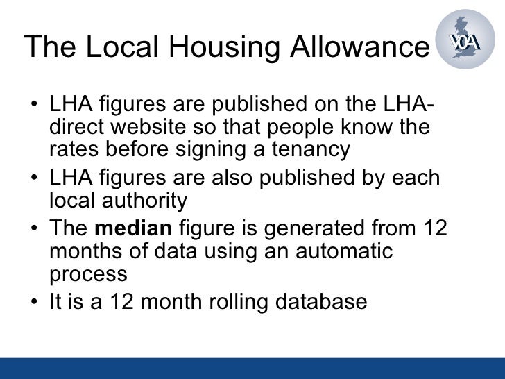Local Housing Allowance and the Rent Officer