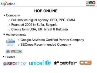 HOP ONLINECompany