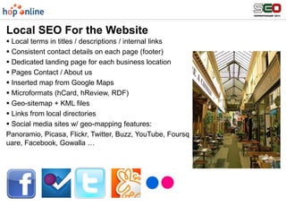  82% of local searchers follow up offline with in-store visit, phone call or purchase