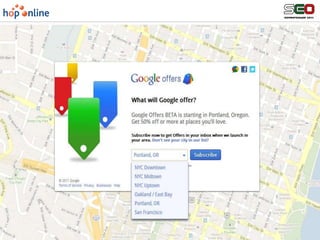 Google’s Local Strategy April2010: LBC becomes Google Places with new features