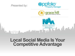 Local Social Media Is Your
Competitive Advantage

 