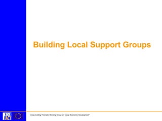 Building Local Support Groups  