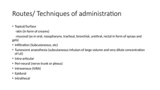 LOCAL ANAESTHETICS- SITE ADMINISTRATION.pptx
