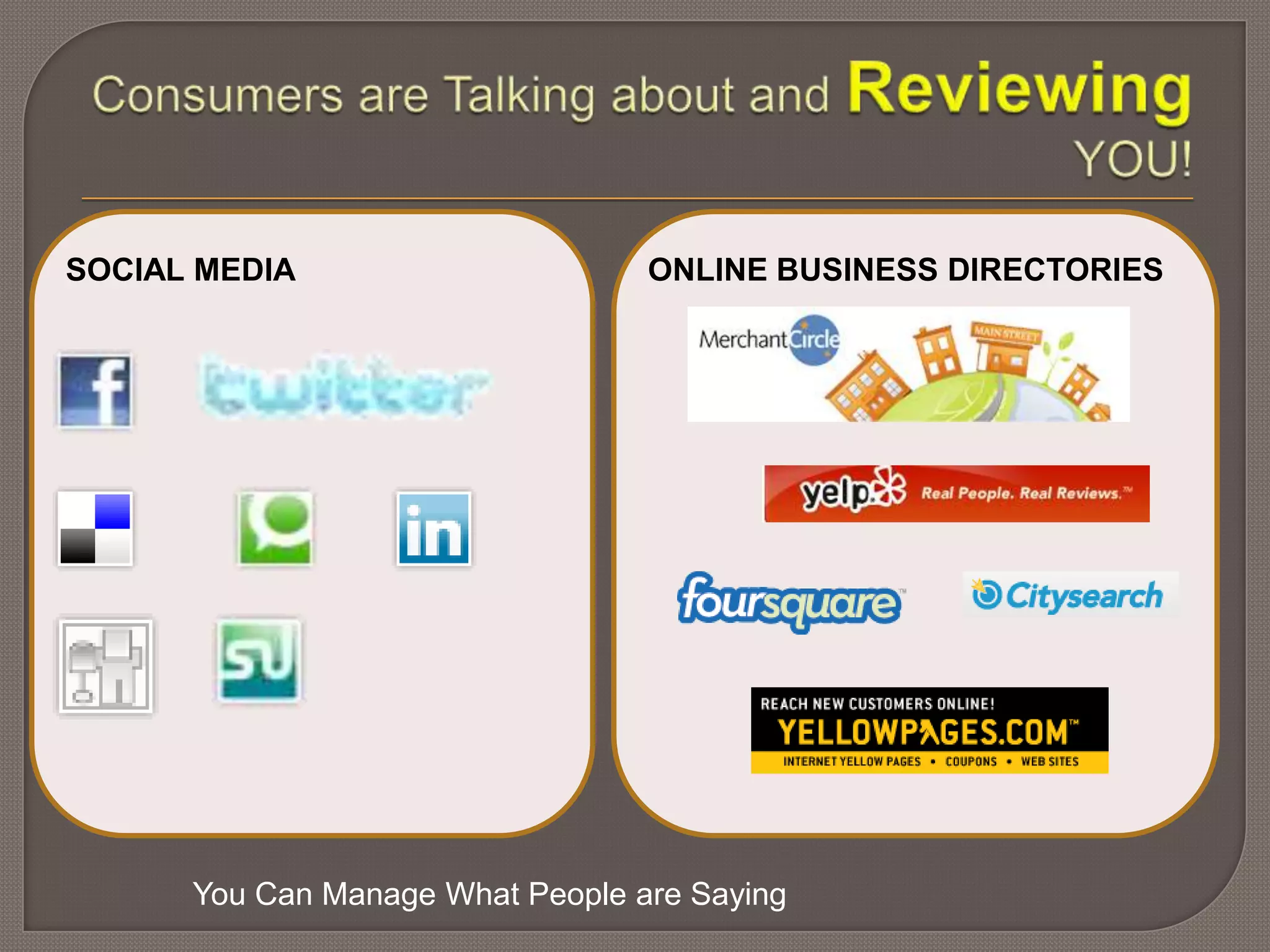 - Google Places, Yahoo & Bing Local Listings -  October 2010: Google Launched Place Search