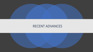 RECENT ADVANCES
 