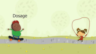 Dosage
 