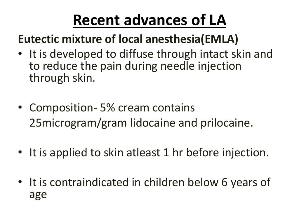 Local anesthesia ppt
