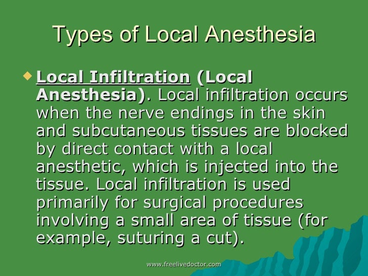 Local anesthetics