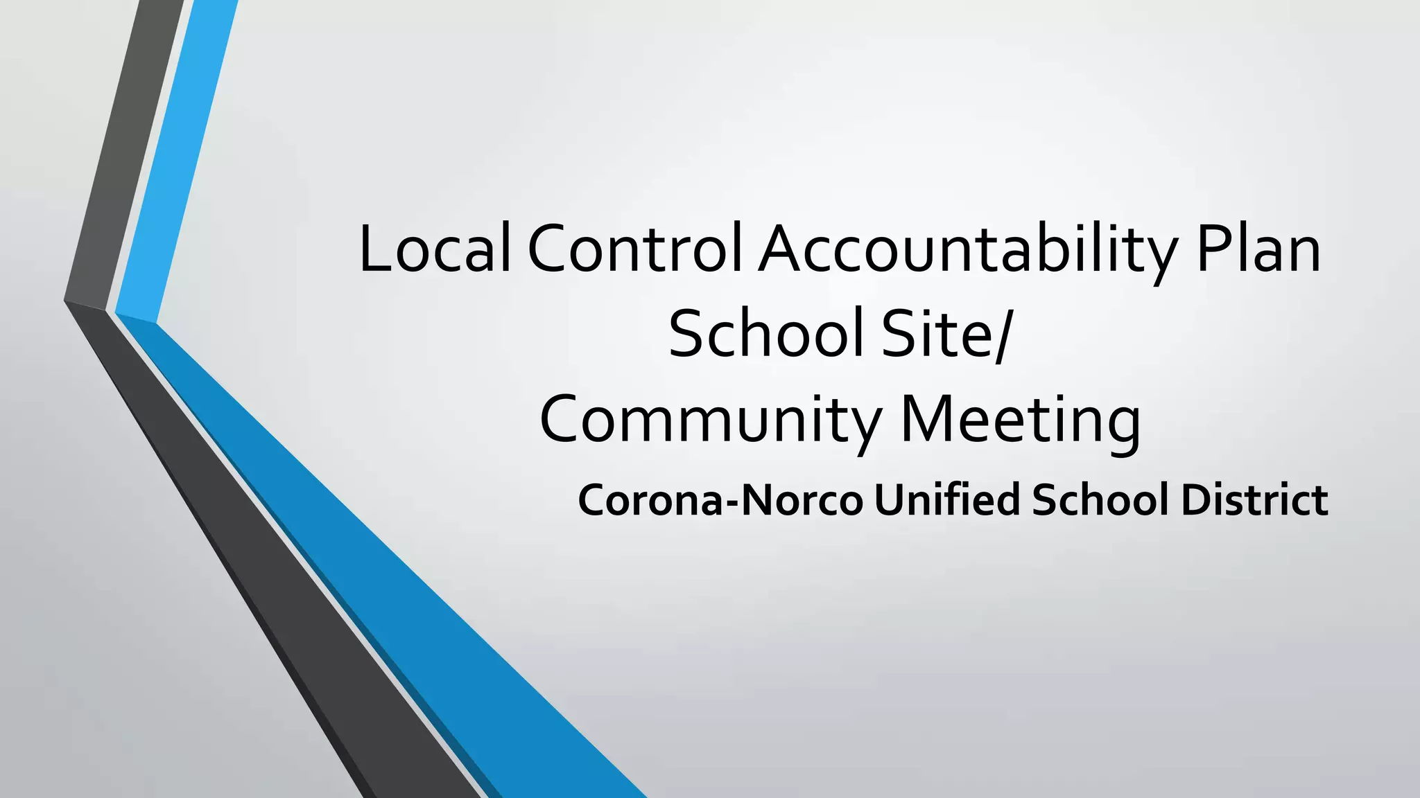 Local Control Accountability Plan | PPTX