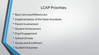 Local Control Accountability Plan | PPTX
