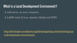 Local development environment | PPTX