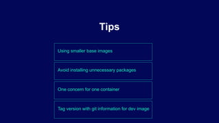 Local development environment for micro services with docker | PPT