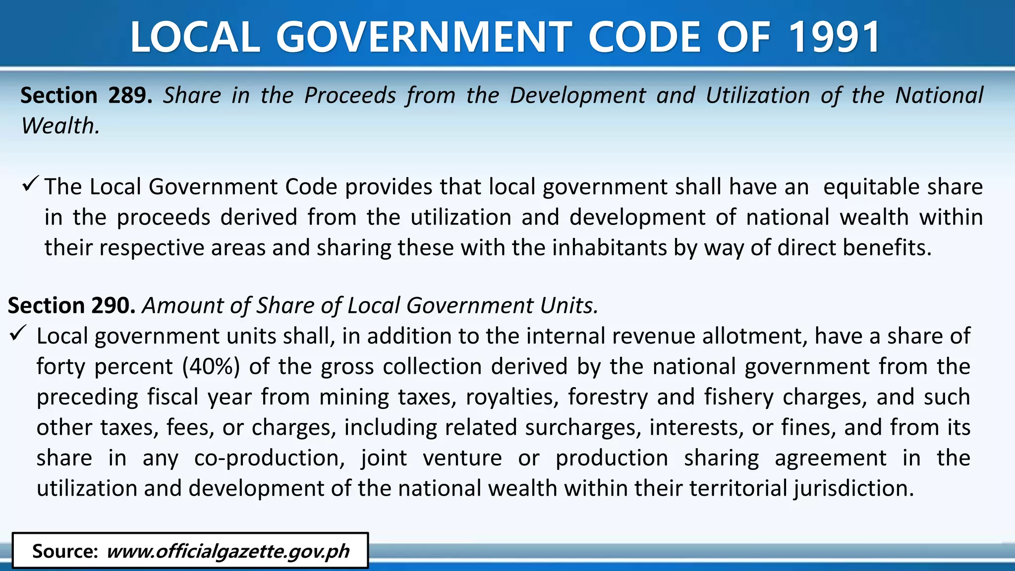 Local Fiscal Administration | PPTX
