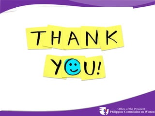 Office of the President
Philippine Commission on Women

 