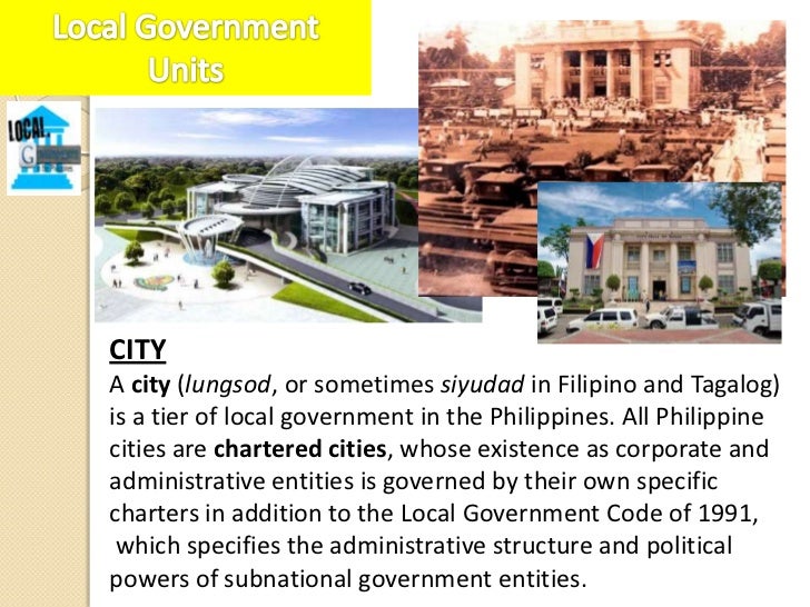Local governments in the philippines