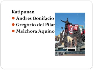 Ecology of Local Government 
 Pre – Colonial Culture - rich indo- malay culture 
influenced by China, India, Arabia and Japan 
 Pre – Spanish Period, Before 1521 
 Spanish period 1565-1898 
 The 1st Philippine republic 1898 -1902 
 The American Period (1898-1935) 
 