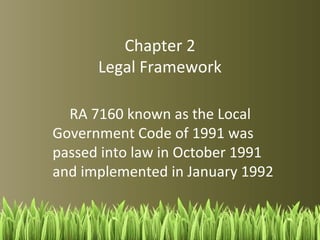 Bansa Moro 
March 27, 2014, the Comprehensive Agreement on the 
Bangsamoro (CAB) will be signed. 
The CAB incorporates agreements between the Philippine 
Government and the Moro Islamic Liberation Front signed in the 
past two years: the Framework Agreement on the Bangsamoro 
(signed December 2012), the Addendum on Bangsamoro Waters 
(signed in January 2013), and four annexes to FAB—the Annex on 
Transitional Arrangements and Modalities (signed in February 
2013), the Annex on Revenue Generation and Wealth-Sharing 
(signed in August 2013), the Annex on Power-Sharing (signed in 
December 2013), and the Annex on Normalization (signed in 
January 2014). 
 
