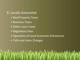 Significant Contents and Provisions 
 