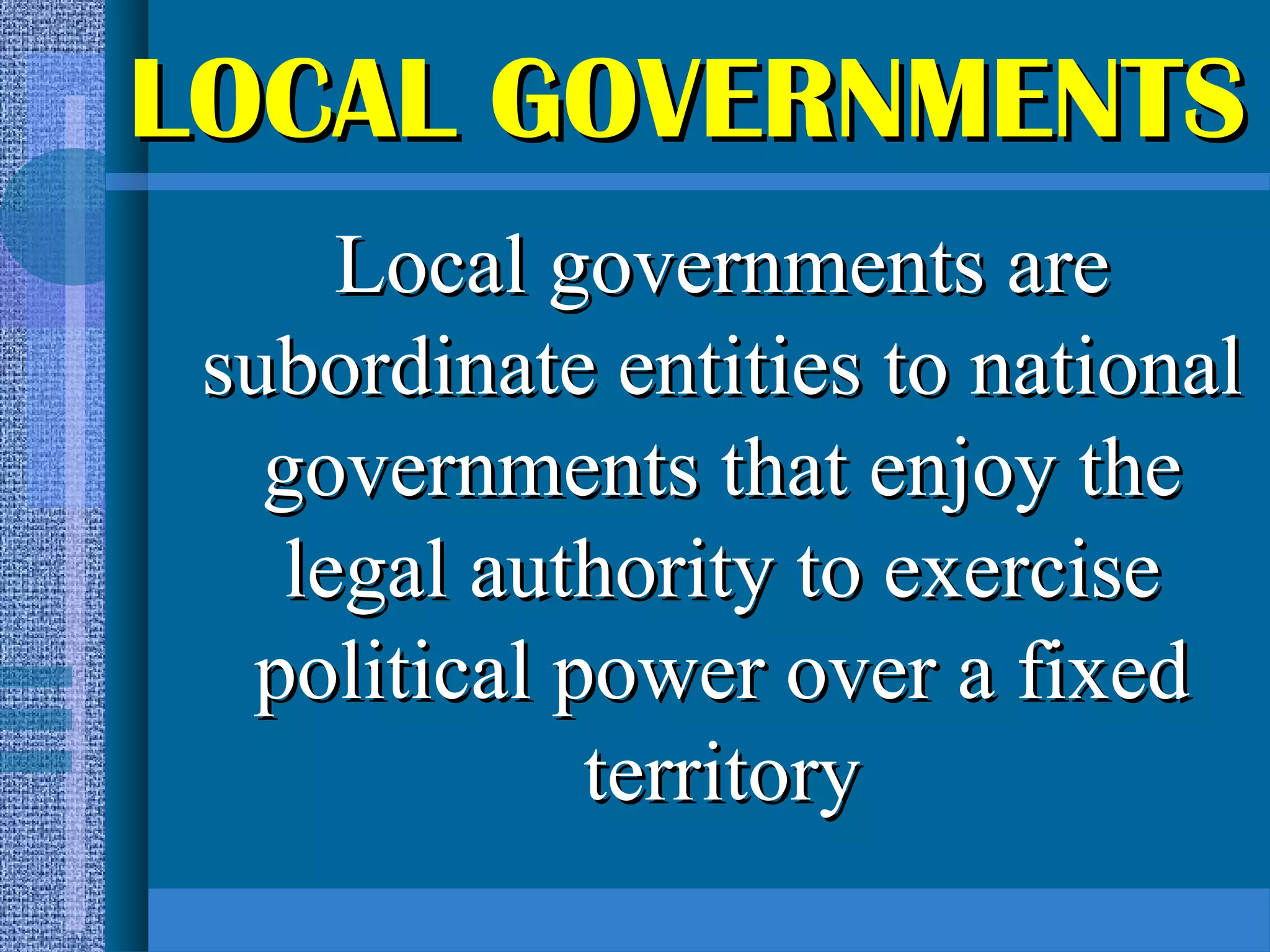 Local Government | PPT