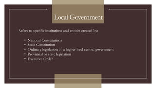 Local Government | PPTX