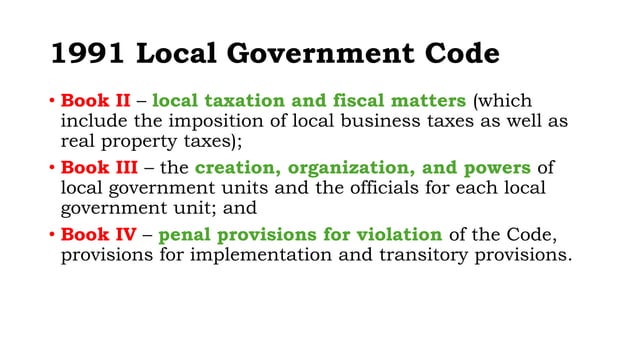 Local Government Unit - Philippine Politics and Governance | PPTX