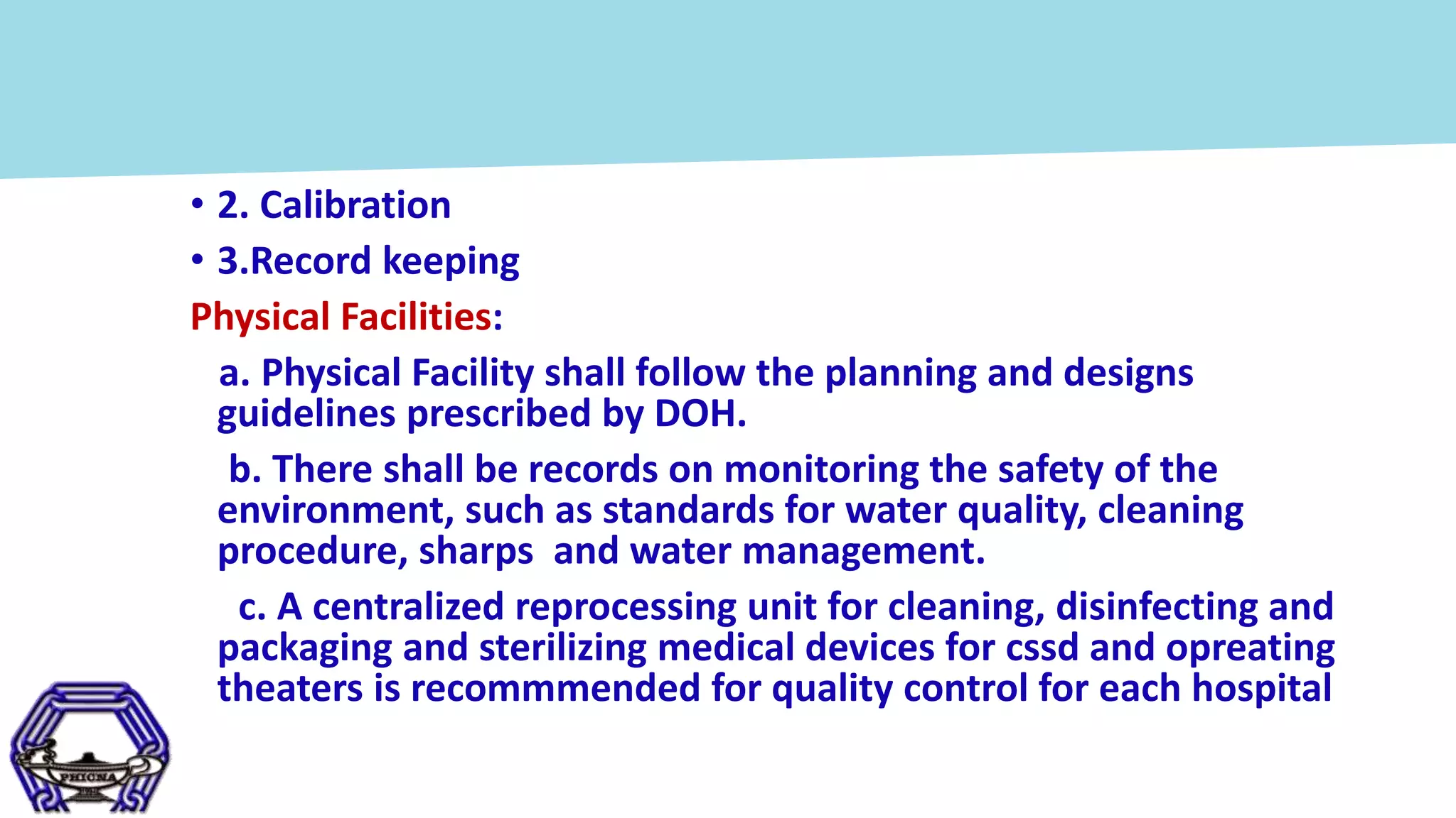 Local Guidelines in Infection Prevention and Control | PPTX
