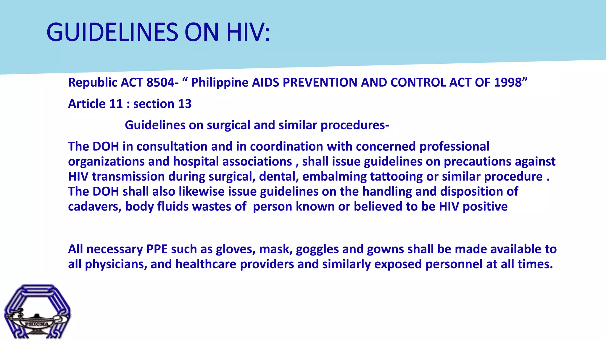 Local Guidelines in Infection Prevention and Control | PPTX ...