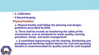 Local Guidelines in Infection Prevention and Control | PPTX