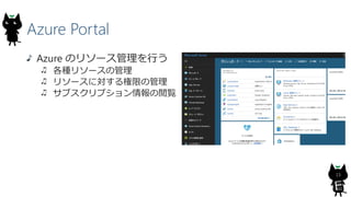 Azure Portal
Azure Υ꥽`Ф
N꥽`ι
꥽`ˌޤι
֥ץE
13
 
