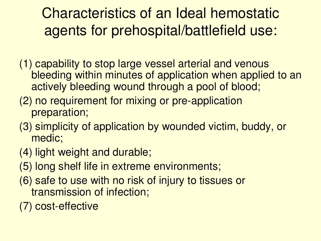 Local hemostatic agents(2)