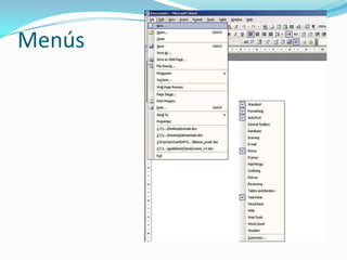 EjemplosMenúsCuadros de diálogoTeclas de acceso y combinación de teclasTablas de cadenas de caracteresElementos gráficos