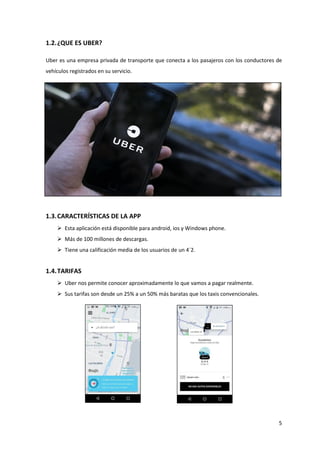 Uber Incorporations LOCALIZACION Y TRAZABALIDAD: UBER TECHNOLOGIES INCORPORATION | PDF
