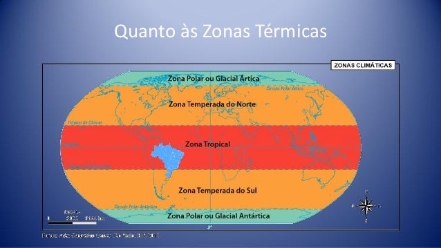 Localização do território brasileiro