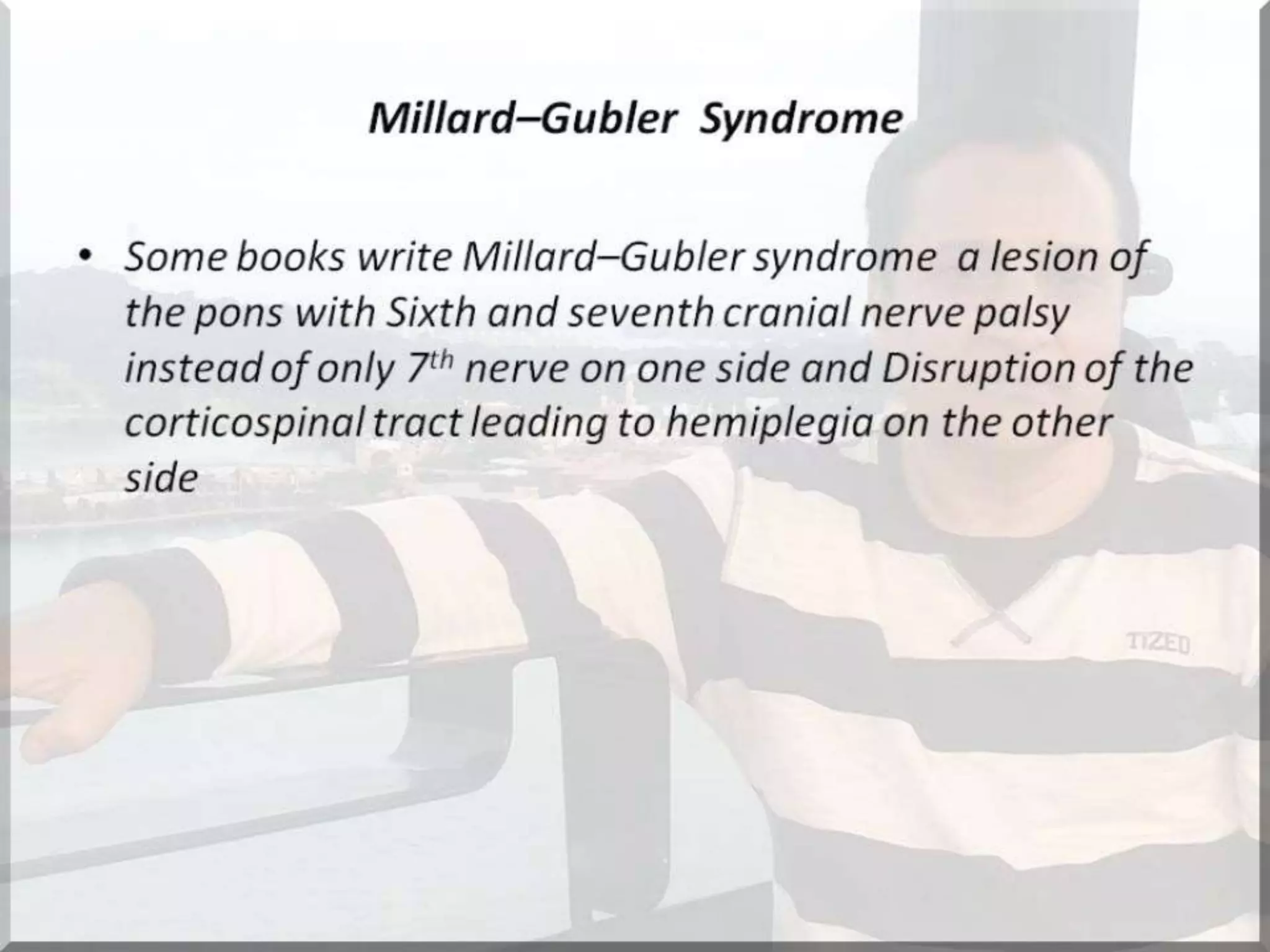 Localization of brainstem lesion by Prof Dr Bashir Ahmed Dar Sopore Kashmir