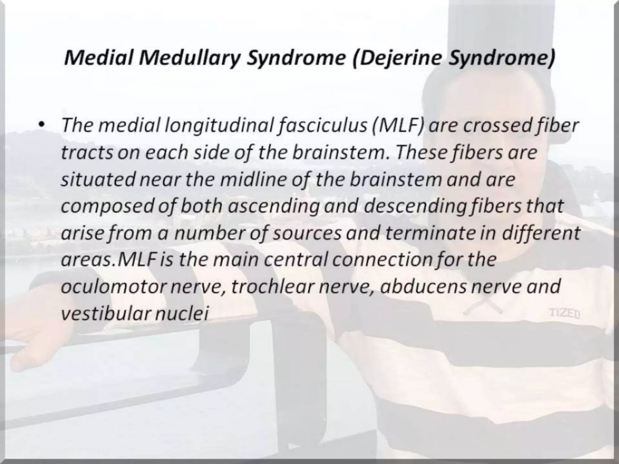 Localization of brainstem lesion by Prof Dr Bashir Ahmed Dar Sopore Kashmir