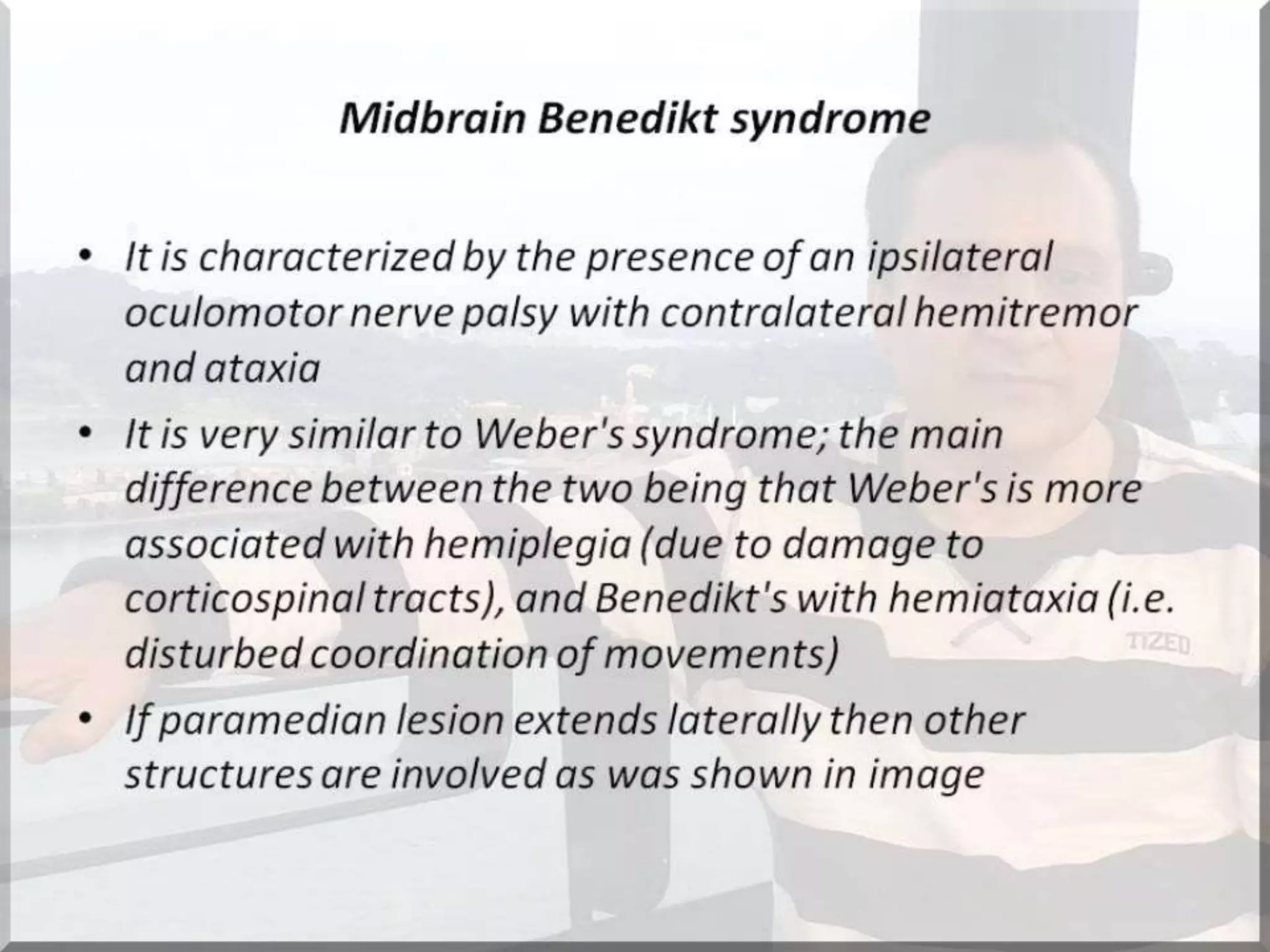 Localization of brainstem lesion by Prof Dr Bashir Ahmed Dar Sopore Kashmir