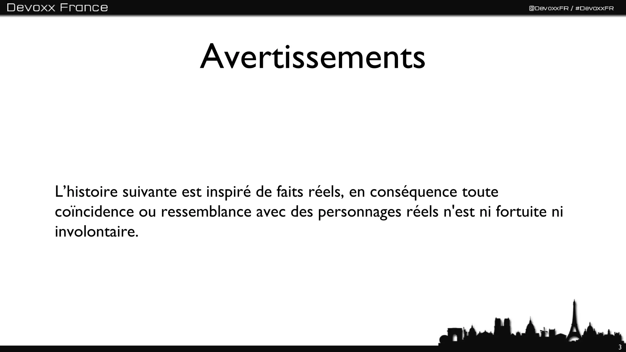 Avertissements


L’histoire suivante est inspiré de faits réels, en conséquence toute
coïncidence ou ressemblance avec des personnages réels n'est ni fortuite ni
involontaire.




                                                                              3
 