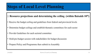 Local Leveling Local Level Health Planning.pptx