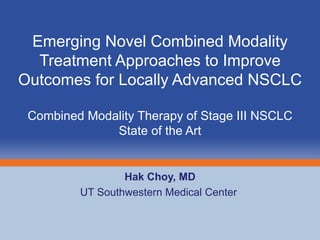 Locally Advanced Cap Locally Advanced Nsclc | PPT