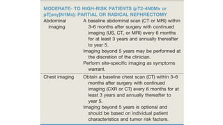 Locally advanced renal cell carcinoma RCC | PPTX