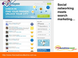 Social networking meets search marketing… 