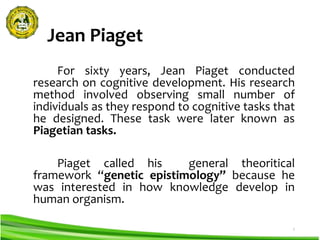 Jean Piaget - Group 60