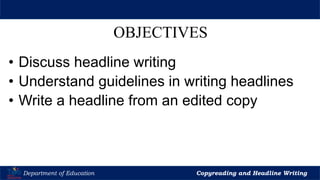 COPY READING | PPT